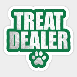 Dog Treat Dealer Funny Humor Dog Owner Dog Treats Dog Lover Sticker